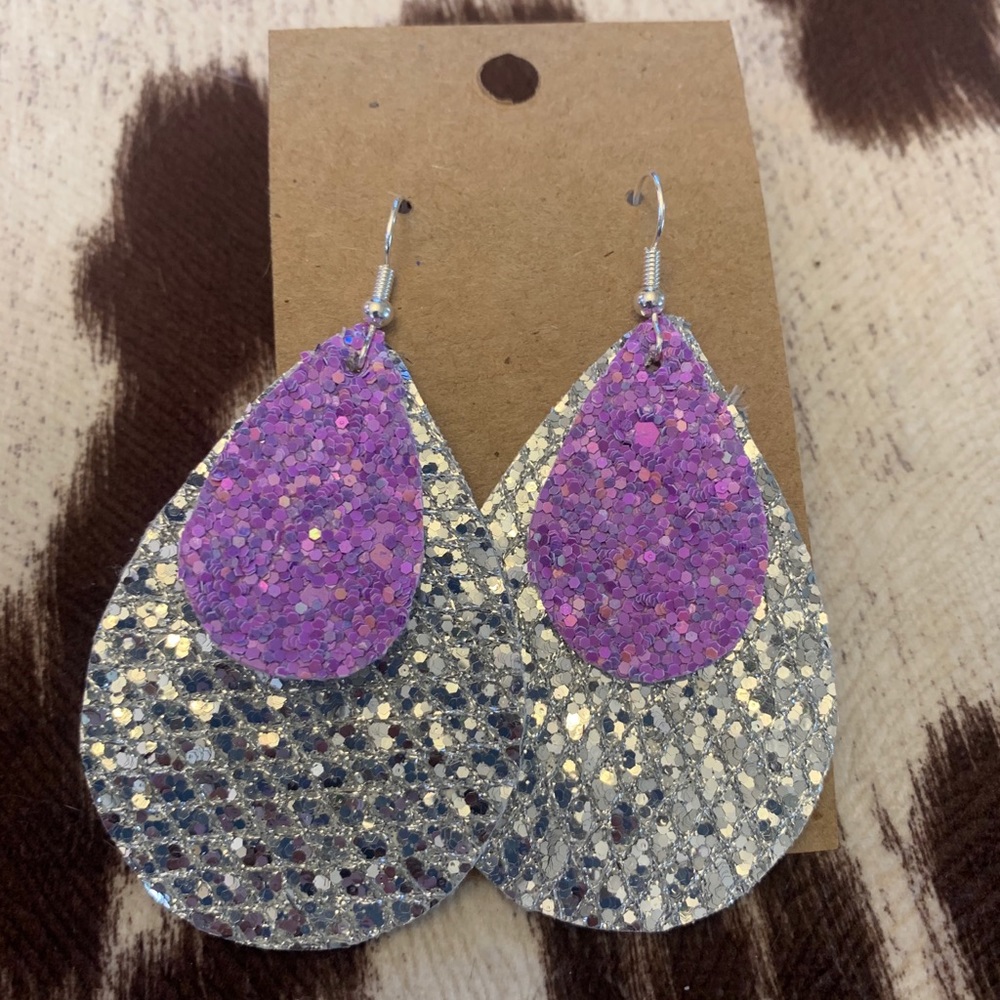 Handmade teardrop earrings